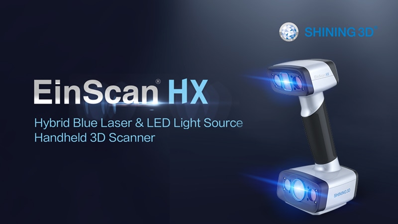 Einscan HX per Controllo Dimensionale con V-GER